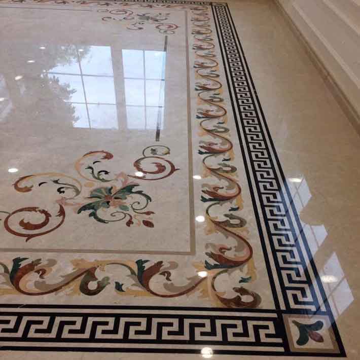 mẫu nền nhà dá marble hoa văn đep